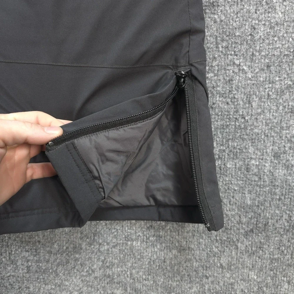 Sunice Pants Mens Large Black Softshell Insulated Snow Ski Adjustable Waist